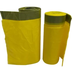Abfallsäcke Müllbeutel Mülltüten 750 Gelbe Säcke 70L Zugband Müllsack 50 Rollen