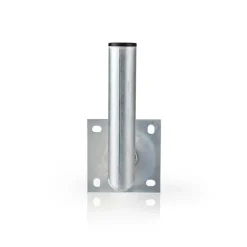 Abgewinkelte Wandhalterung Aluminium SAT Spiegel 25cm Wandabstand 50mm