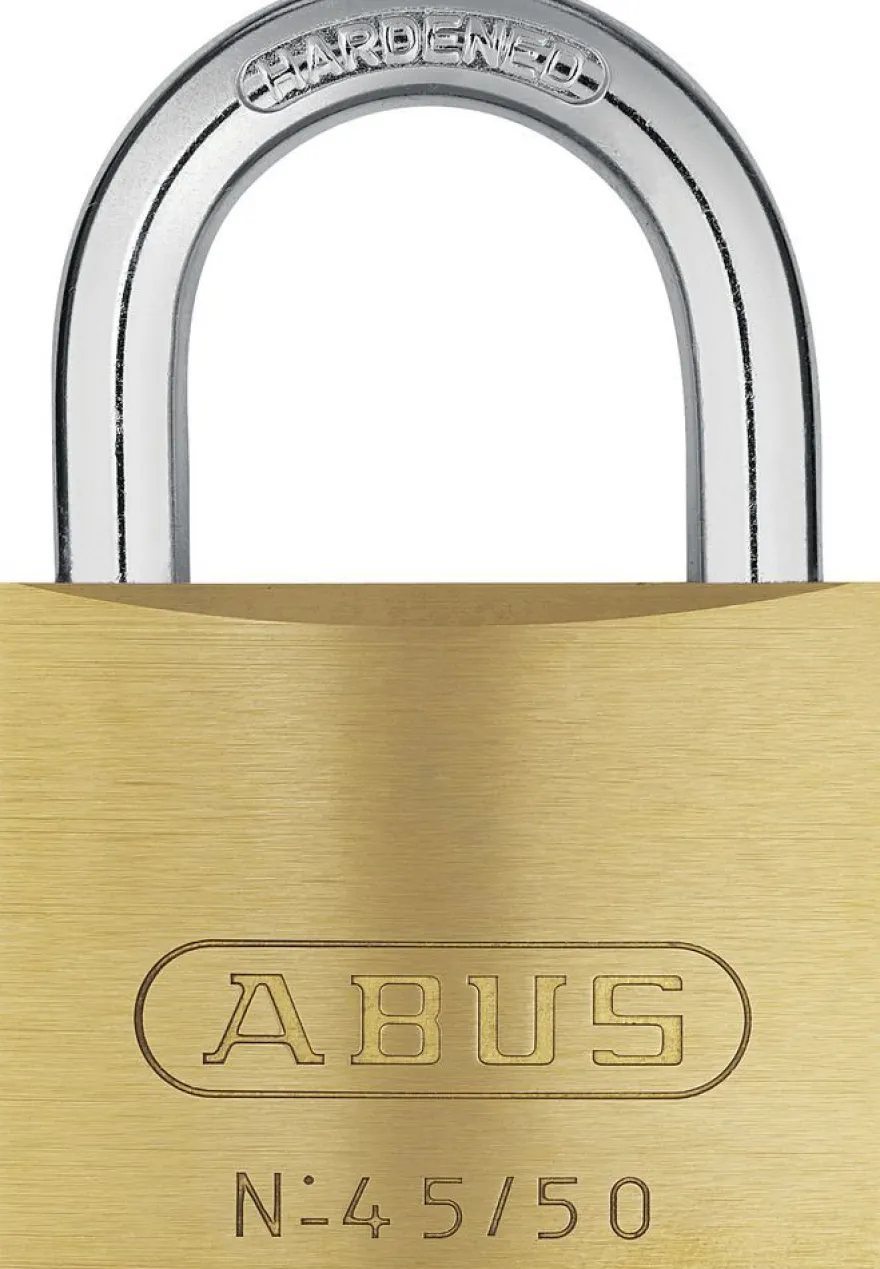 Abus Vorhangschloss Messing 45/50