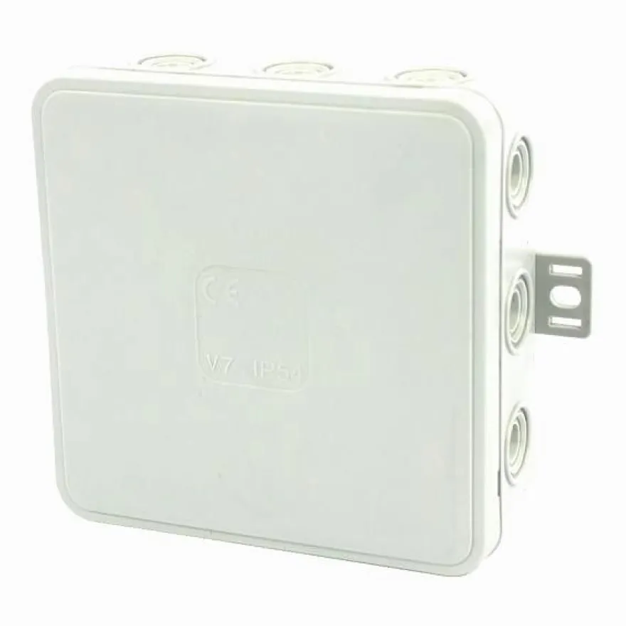 Abzweigdose V7 Verteilerkasten IP54 Schwarz Grau Weiß Braun