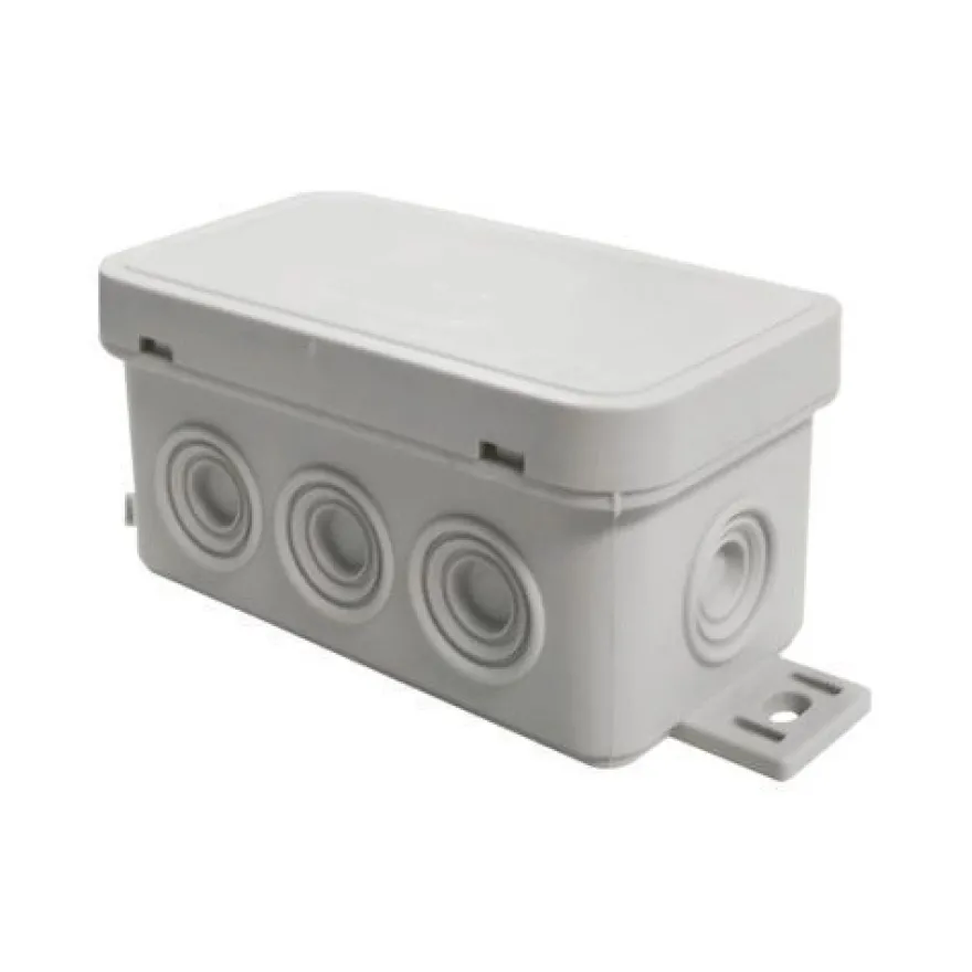 Abzweigkasten Aufputz 038-03 m. Gummi Verschraubung 45x80x41 mm IP54 ViPlast 2384