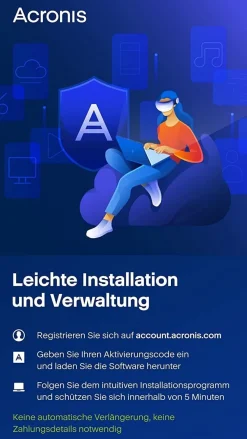 Acronis Cyber Protect Home Office 2023 - Premium - 1 Computer + 1 TB Cloud Stora