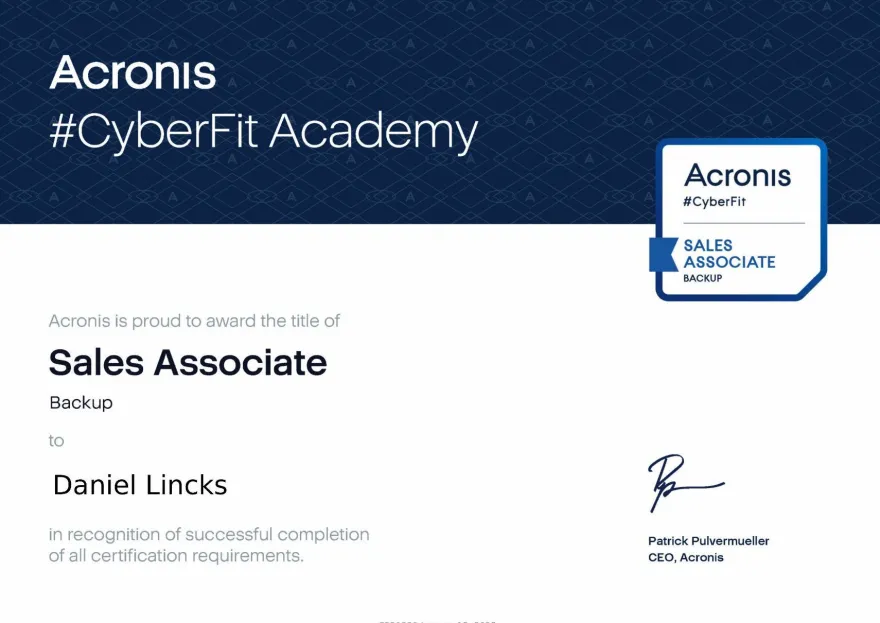 Acronis True Image 2025|5 Geräte| NEU - Dauerlizenz|Download|Key per eMail|ESD
