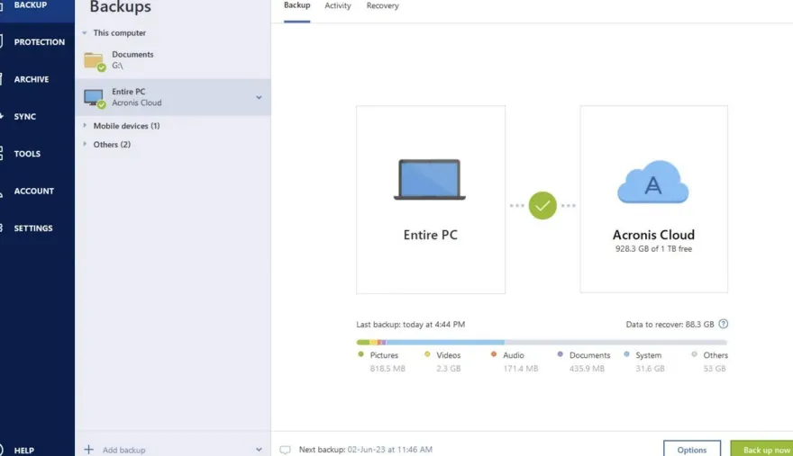 Acronis True Image 2025|5 Geräte| NEU - Dauerlizenz|Download|Key per eMail|ESD