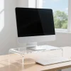 Acryl Monitorständer Bildschirmerhöhung für Laptop PC 34x19x10cm