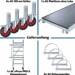 AC Steigtechnik xPress PRO-S Zimmerfahrgerüst