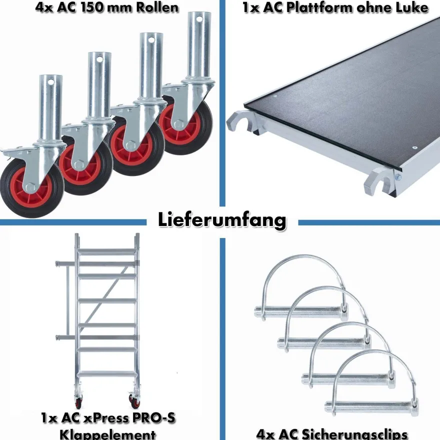 AC Steigtechnik xPress PRO-S Zimmerfahrgerüst