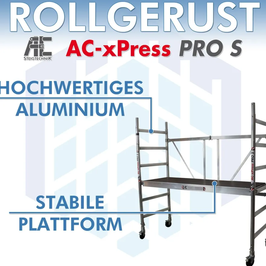 AC Steigtechnik xPress PRO-S Zimmerfahrgerüst