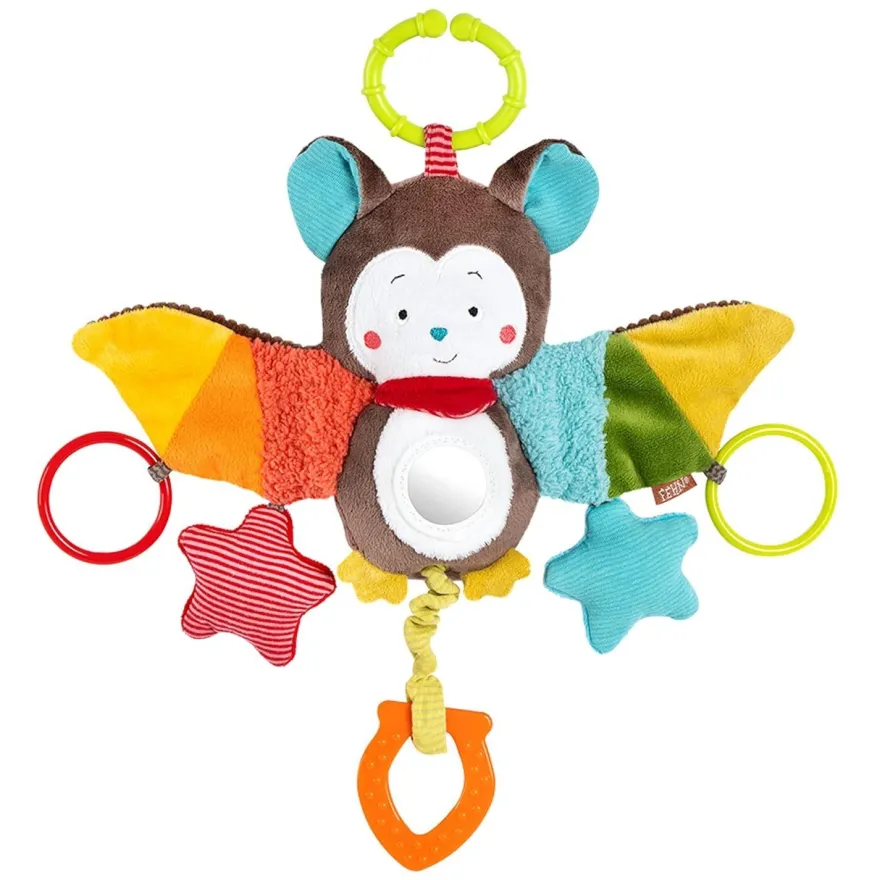 Activity-Fledermaus, Babyspielzeug Motorikspielzeug