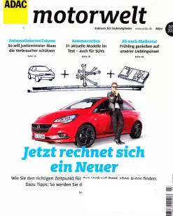 ADAC Motorwelt 3/2017: Der richtige Zeitpunkt für den Verkauf Ihres alten Autos