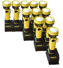 ADALIT KFZ Ladegerät 1 Stück 12/24 V eine LED-Industriehandleuchte L-3000 L-300