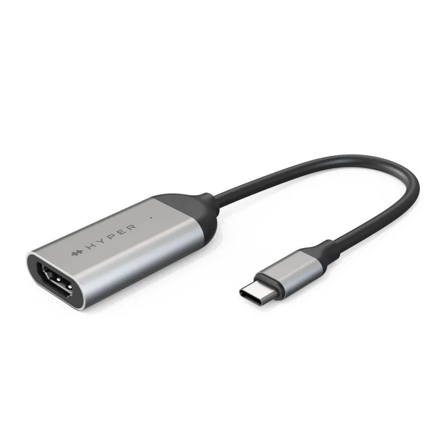 Adapter Hype HDMI USB-C 8K 60Hz Silber
