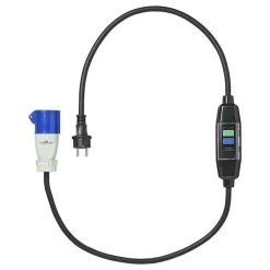 Adapterkabel 150cm 3x 2,5mm² von Schuko nach CEE + Fehlerstromschutzschalter