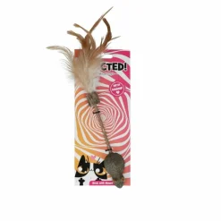 Addicted Stick with mouse and feathers