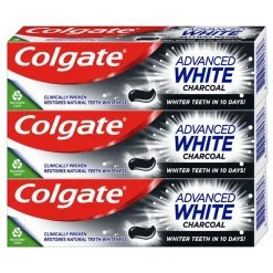 Advanced White Charcoal whitening toothpaste 3 x 75ml