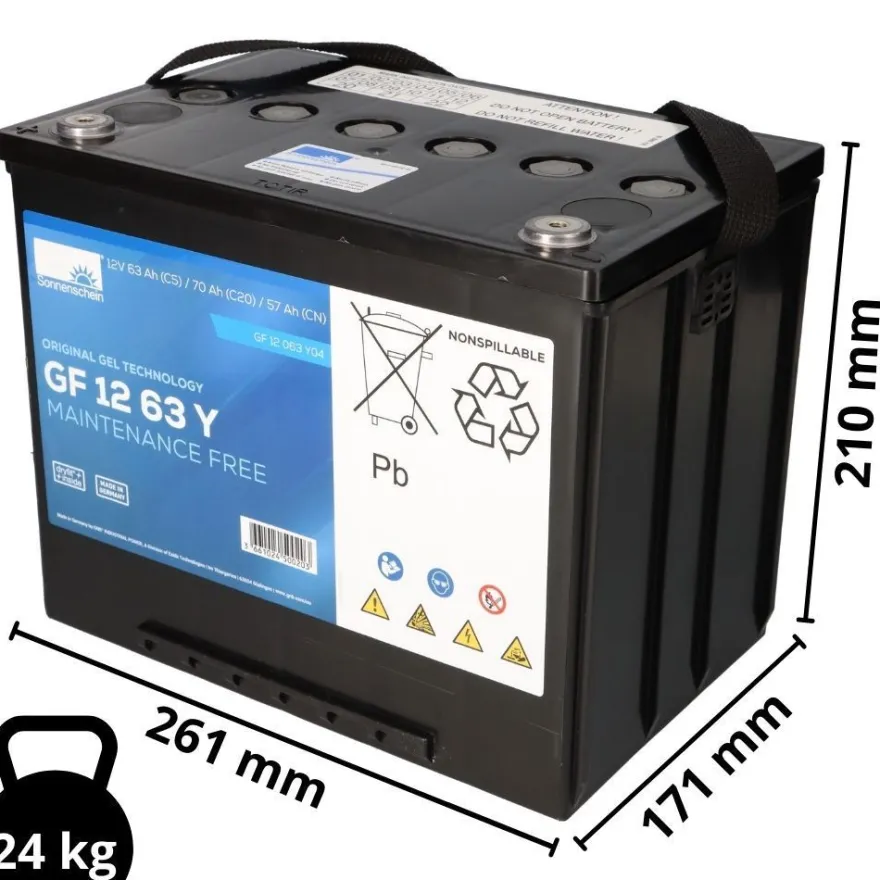 Akku kompatibel Shoprider Sprinter XL4 Deluxe 12V 63Ah