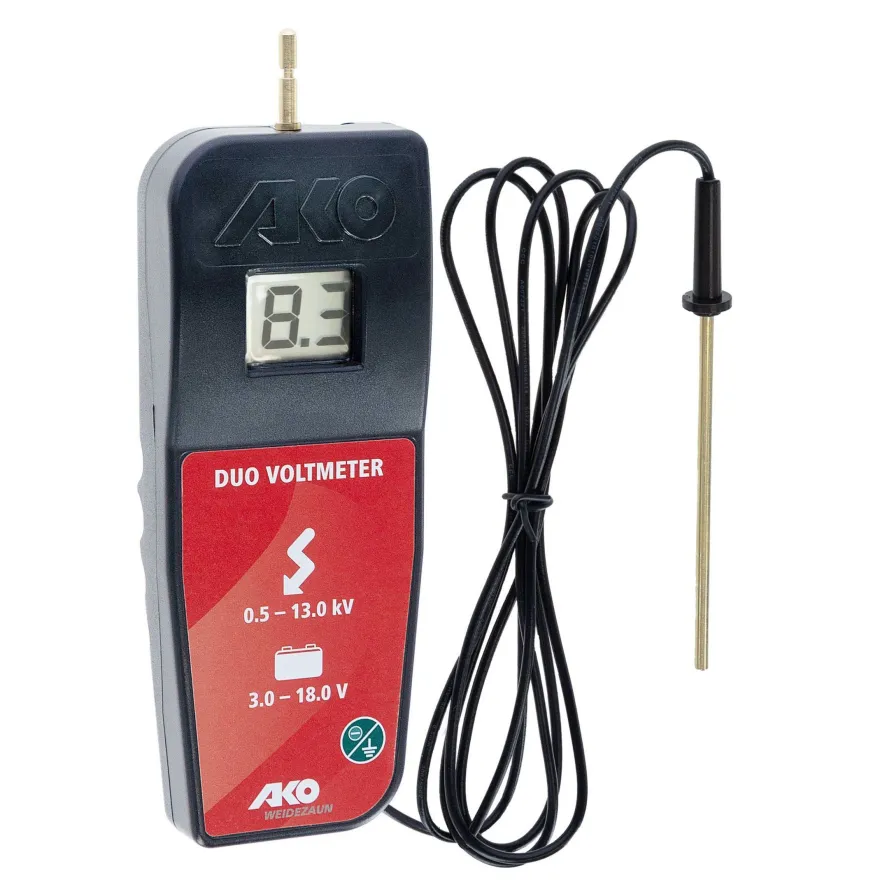 AKO Digital DUO Voltmeter - Zaunpr?fer & Batterietester