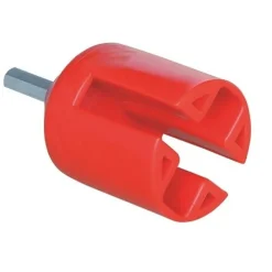 AKO Easy Drill Ringisolator EDX, durchgehende St?tze, 75 St?ck inkl. Einschraubhilfe