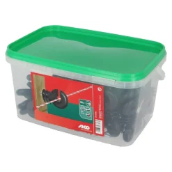 AKO Ringisolator mit kurzer 6 mm St?tze, 90 St?ck