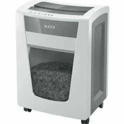 Aktenvernichter Leitz P4 CrossCut IQ Office Pro, Weiß, 30 Liter