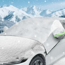 Alaoo Windschutzscheibenabdeckung für Auto, SUV, LKW - Faltbar, Abnehmbar