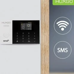 Alarmanlage Haus mit Funk Sirene, 5x Bewegungsmelder, 5x Tür- Fenstersensor HXA005 4G