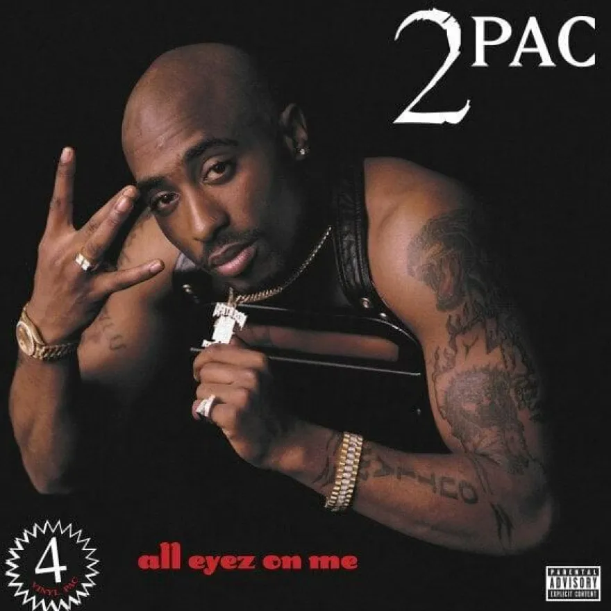 Album 2Pac All Eyez On Me Limitierte Edition Vinyl