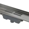 Alcadrain APZ1016 Wall Duschrinne mit Rand für den vollen Rost 750mm