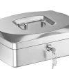 Alco Geldkassette Stahlblech 255x200xx90mm silber