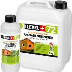 Algen Moos Fassadenreiniger 1-5kg Pilze Entferner Sofort Wirkend Konzentrat L+72
