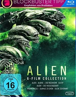 Alien Collection 1-6 (BR) 6Disc - Leonine 8412285DE - (Blu-ra
