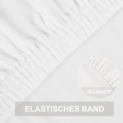 Alishomtll 4er Set Stretch Samt Stuhlhussen, waschbare und elastische