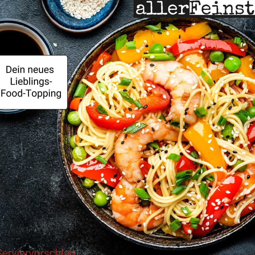 allerFeinst - Bagel & Stulle - Brot Topping Gewürz - 100g