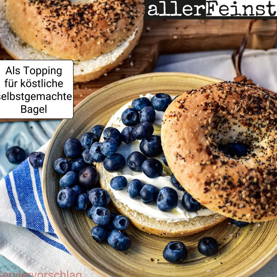 allerFeinst - Bagel & Stulle - Brot Topping Gewürz - 100g