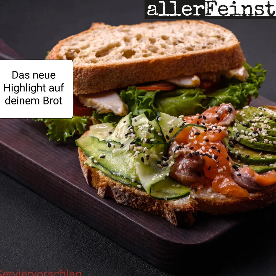 allerFeinst - Bagel & Stulle - Brot Topping Gewürz - 100g
