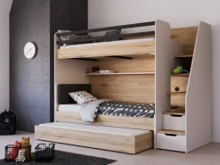 Almila Kinderzimmer New Options mit 3 Schlafplätzen