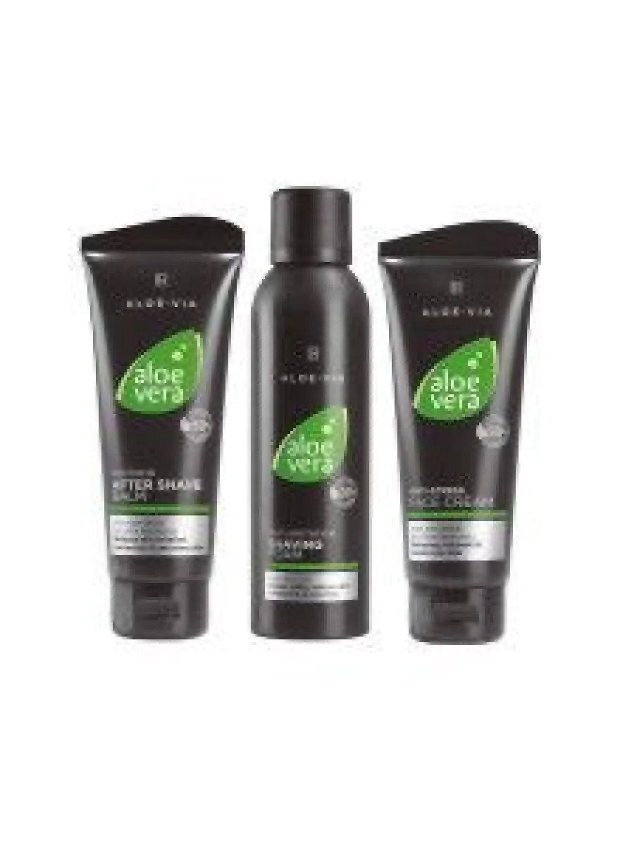 Aloe Vera Men Set I mit Rasierschaum