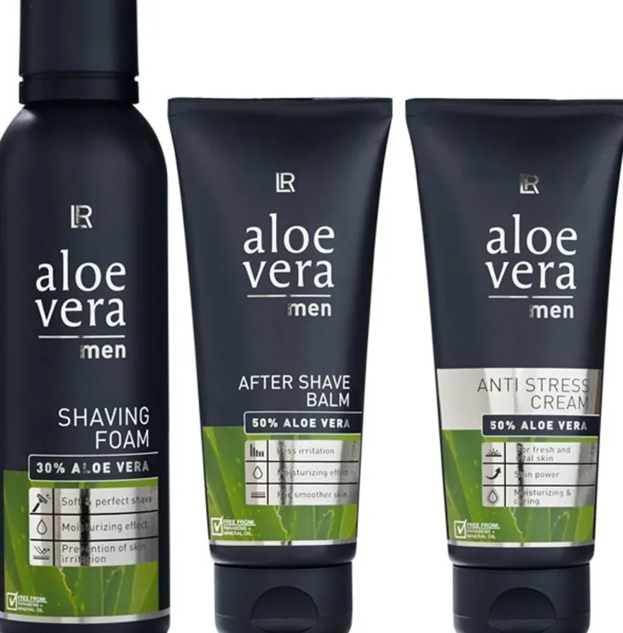 Aloe Vera Men Set I mit Rasierschaum