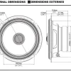 Alpine 16,5cm 2-Wege Koaxial Auto Lautsprecher für Toyota Yaris 2007-2012