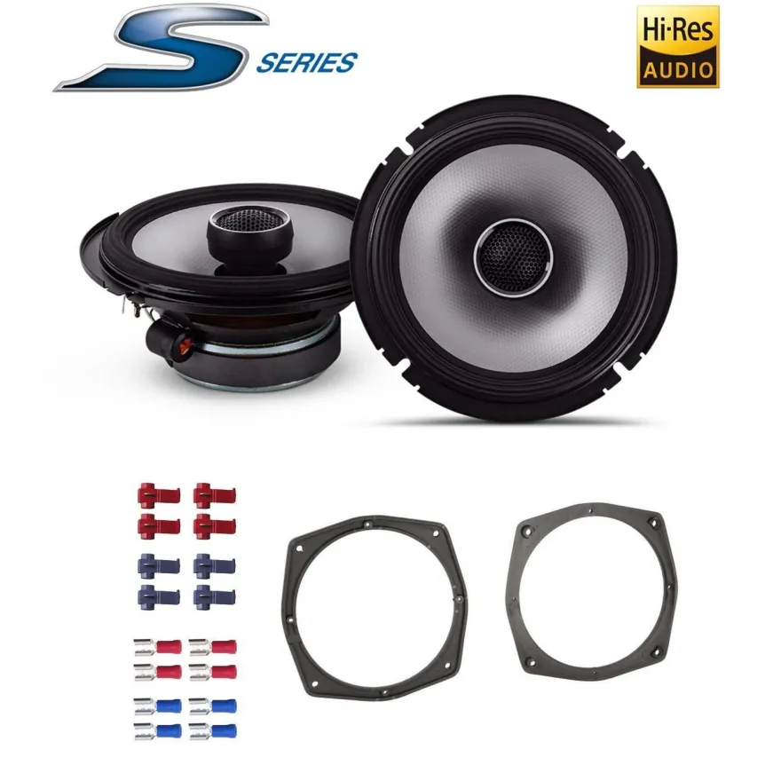 Alpine 16,5cm (6,5-Zoll) 2-Wege Koaxial Auto Lautsprecher für Mitsubishi Galant