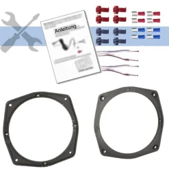 Alpine 16,5cm (6,5-Zoll) 2-Wege Koaxial Auto Lautsprecher für Mitsubishi Galant