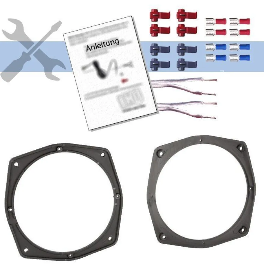 Alpine 16,5cm (6,5-Zoll) 2-Wege Koaxial Auto Lautsprecher für Mitsubishi Galant