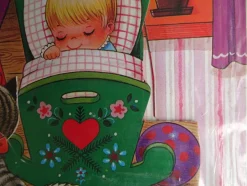 alte 3D bewegliche Adventskalender Moldow Gemo Dänemark - Engel -
