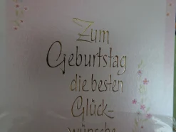 alte edle Grußkarten zum Geburtstag Blumen Igel Trommler Vögelchen ....