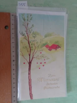 alte edle Grußkarten Zum Muttertag Herlitz verlag Strukturkarton ua West Germany