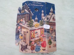 altes Eislametta Western Germany Brillant Edelweiß ua Postamt Engel ua