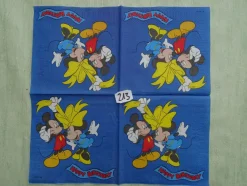 alte Servietten RAR Disney Micky Maus Pluto Goffy ... -Auswahl-