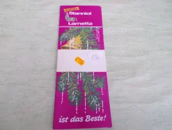 altes Qualitäts Stanniol Lametta Beste Brillant DBGM Kaufhof Western Germany Kaufring