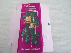 altes Qualitäts Stanniol Lametta Beste Brillant DBGM Kaufhof Western Germany Kaufring