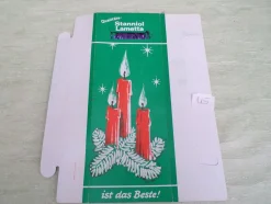 altes Qualitäts Stanniol Lametta Beste Brillant DBGM Kaufhof Western Germany Kaufring
